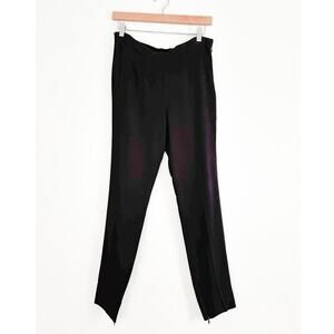 Les Copains Black Tapered Zip Ankle Dress Trouser Pants (IT 40 or US 4)